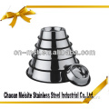 2014 high quality pet bowl dishesl/stainless steel pet bowl/cat dish